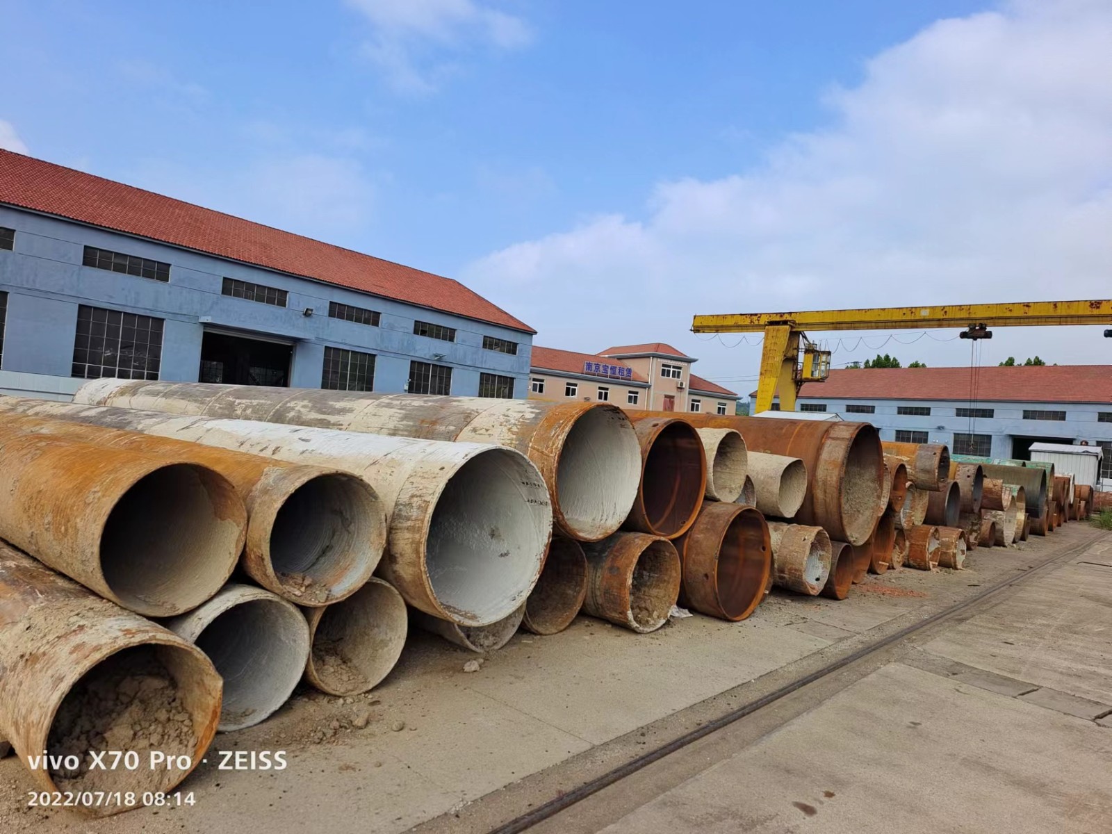 江阴钢护筒出租 (3)